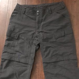 North face gray utility pants